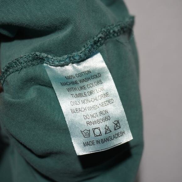 EMI Sportswear Moab Utah Kokopelli Graphic T-Shirt XL – Faded Green 100% Cotton - Picture 10 of 10